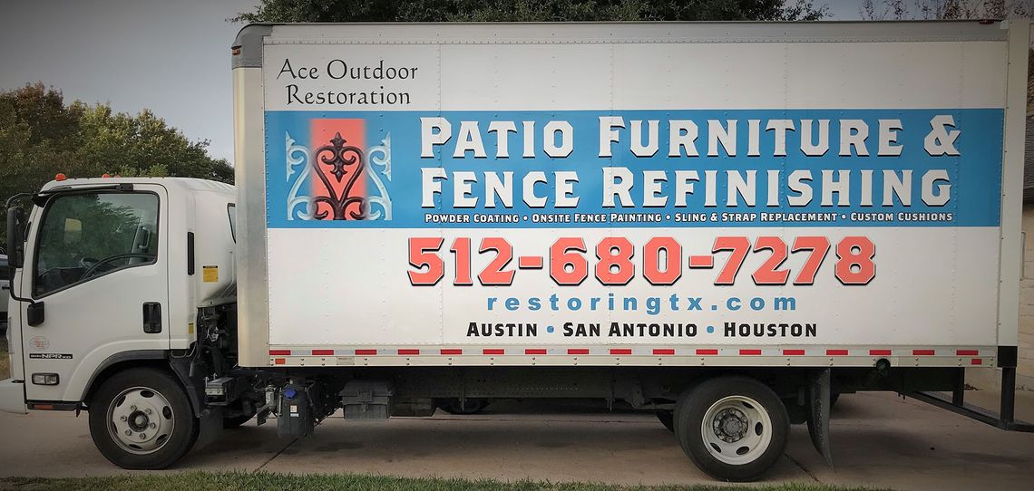 Outdoor Furniture Fence Refinishing, Outdoor Furniture Austin Tx